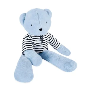Ours Bulle en Peluche XXL Bleu – Doux et réconfortant