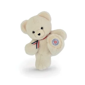 PELUCHE OURS FRANCAIS | Ivoire