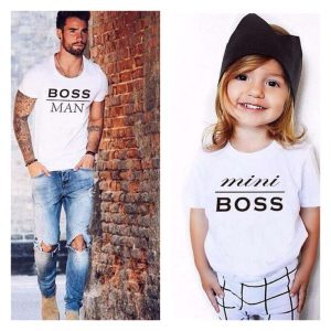 Tee-shirt FAMILLE BOSS