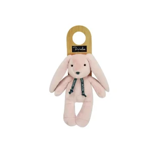 Petite peluche lapin rose – Dorlotin  Maïlou France