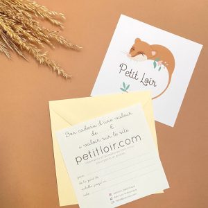 Carte cadeau Petit Loir