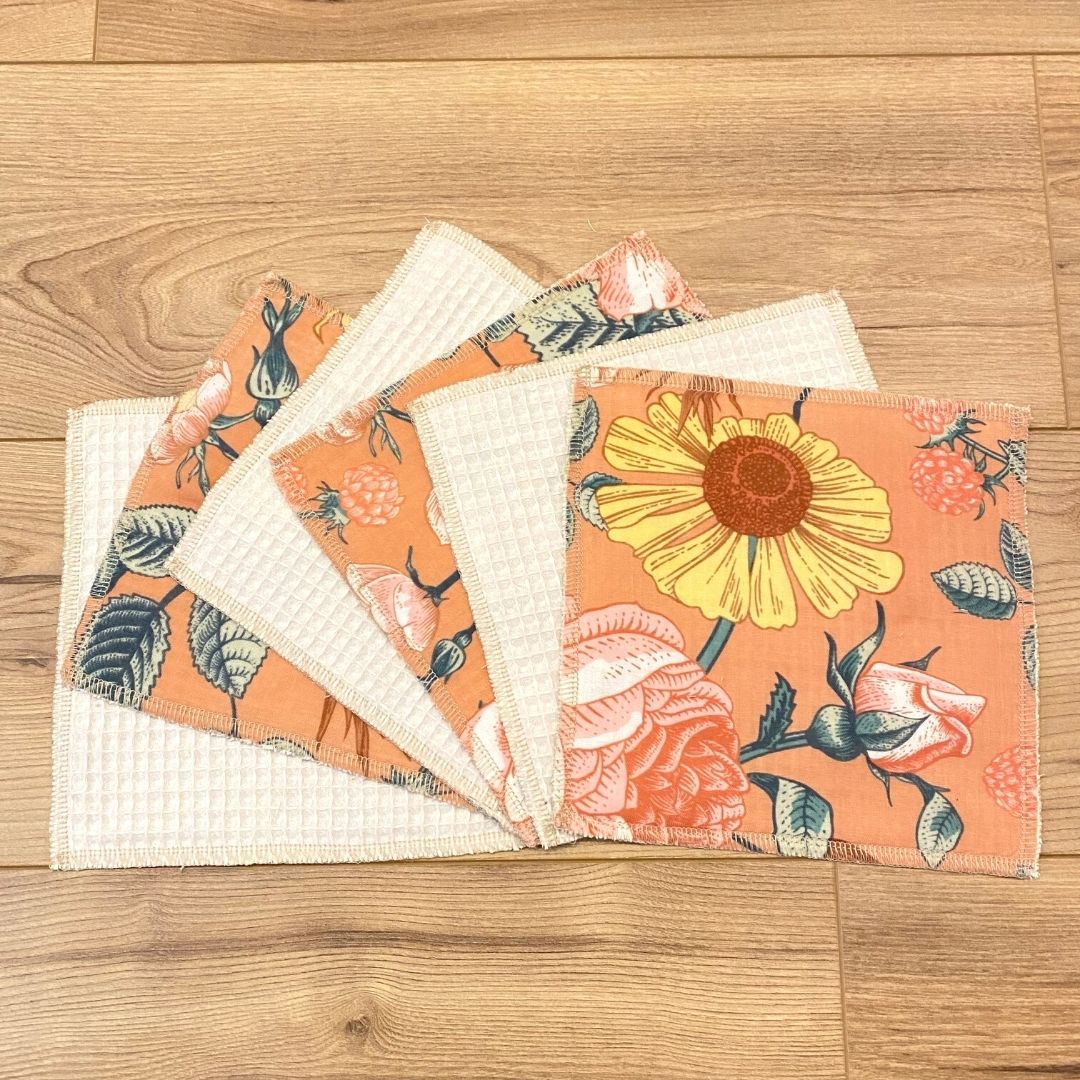 Essuie-tout lavables / serviettes de table (par 6) – Image 3