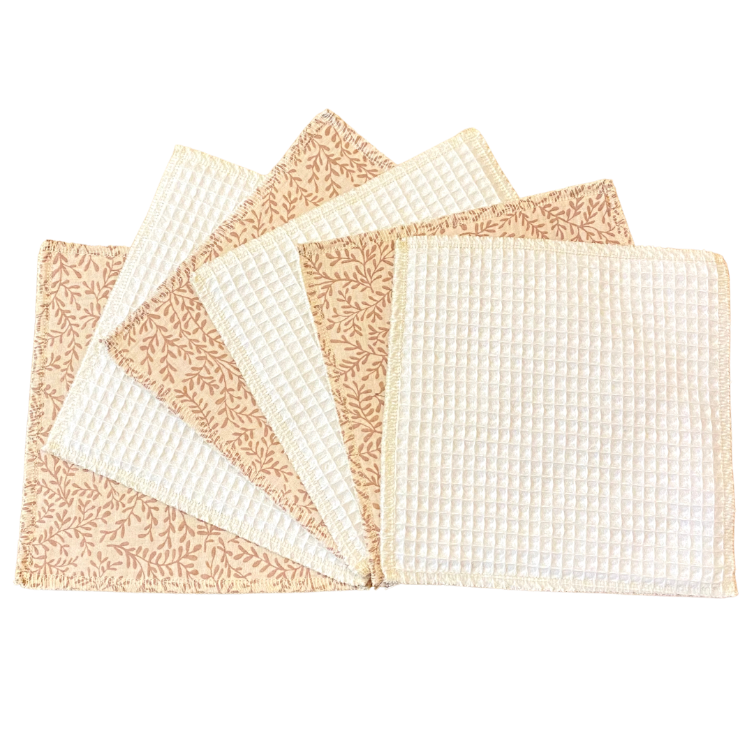 Essuie-tout lavables / serviettes de table (par 6)