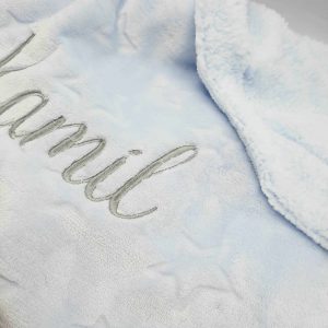 Plaid polaire bébé personnalisé