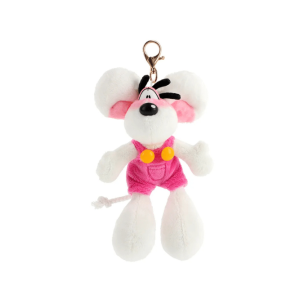 PORTE CLES PELUCHE DIDDL | Salopette Rose