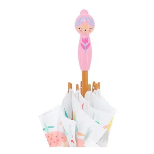 Parapluie en bois Fleurs Roses – Vilac