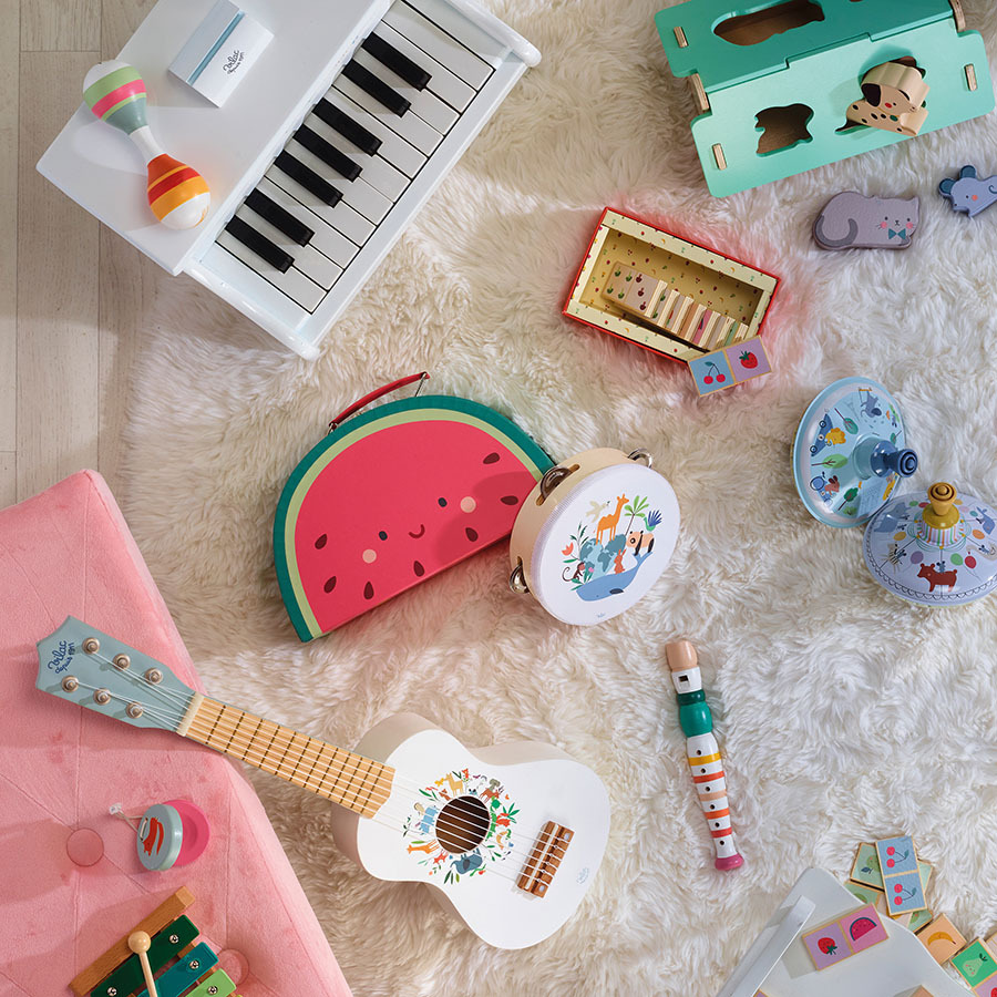 Piano en bois, Les animaux du monde – Sarah Betz – Vilac – Image 5