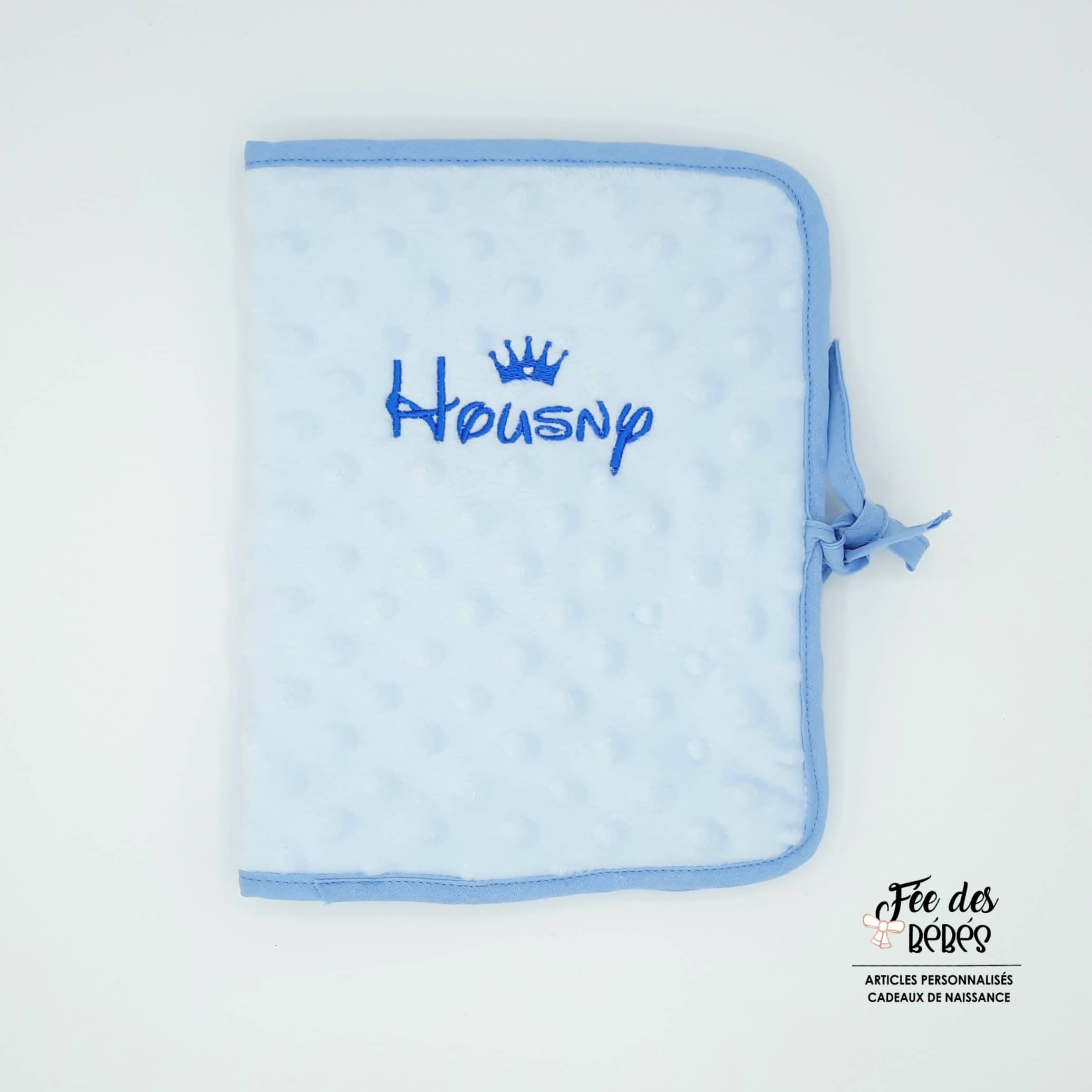 Protège carnet de santé à lacet personnalisé – Image 3