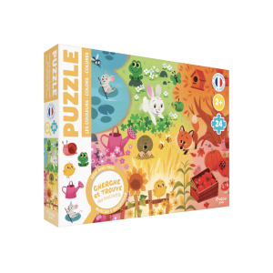 PUZZLE CHERCHE ET TROUVE | Les couleurs