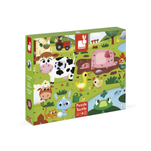 PUZZLE TACTILE | Animaux de la ferme
