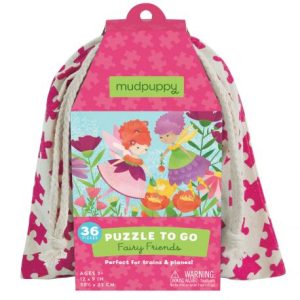 Puzzle les Amis fées 36 pièces dans son sac de coton – 354947
