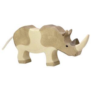 Rhinocéros en bois d’érable – Holztiger – 80158