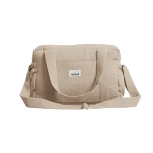 SAC A LANGER BEBEL | Middle beige lin