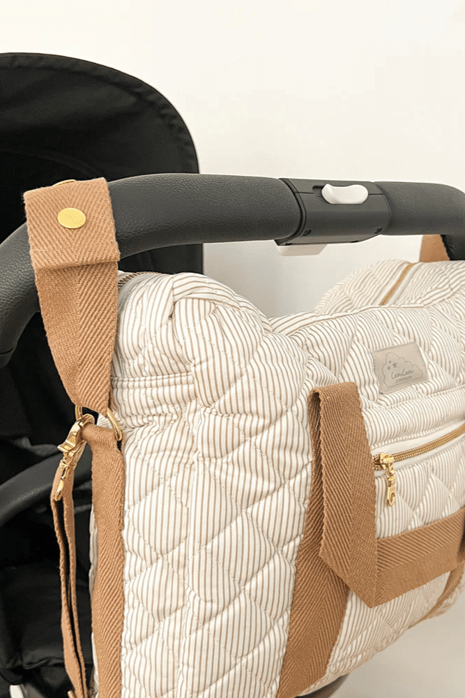 SAC A LANGER | Stripes Camel – Image 3