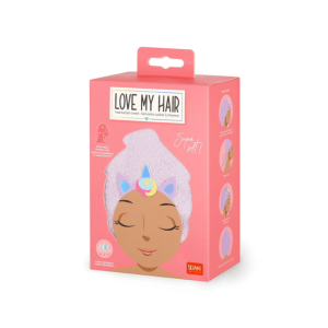 SERVIETTE TURBAN POUR CHEVEUX | Licorne