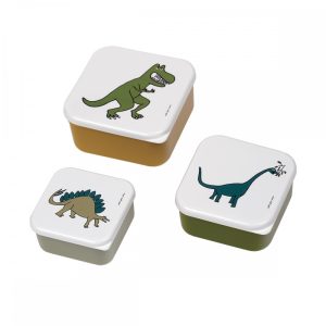 Set de 3 Lunch Box Dinosaure – DI994L – Petit Jour Paris