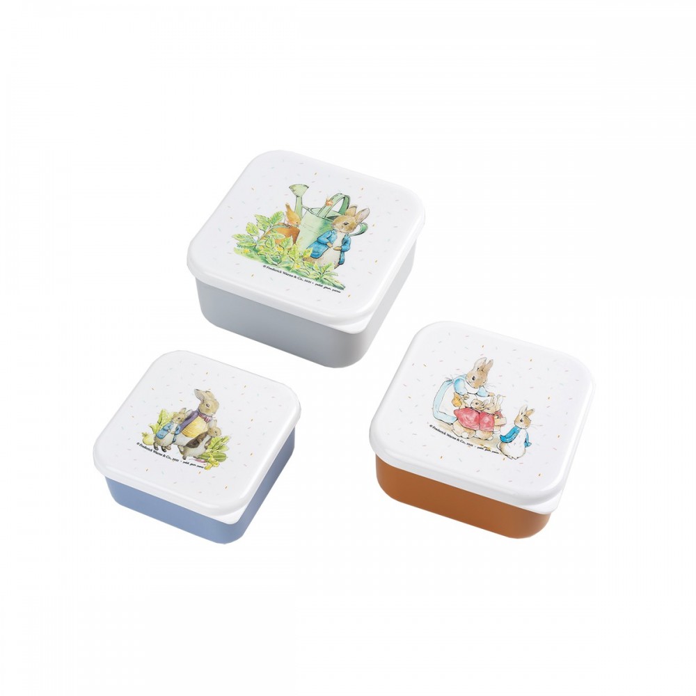 Set de 3 lunch Box Peter Rabbit – BP994P – Petit Jour Paris