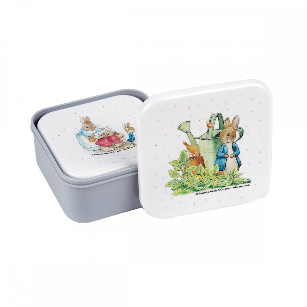 Set de 3 lunch Box Peter Rabbit – BP994P – Petit Jour Paris – Image 2