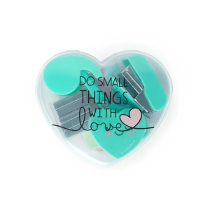 MINI SET DE PAPETERIE | Coeur