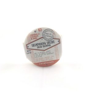 Shampoing solide à la camomille (cheveux blonds)