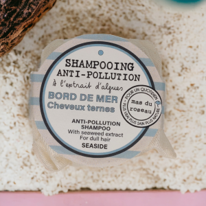 Shampoing solide anti-pollution aux algues
