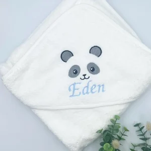 Cape de bain personnalisée