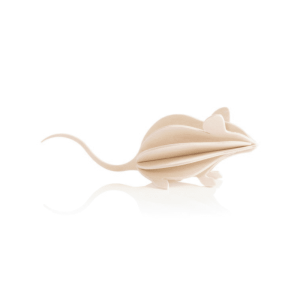 SOURIS BOIS NATUREL | 15cm