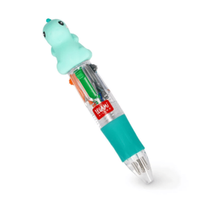 MINI STYLO BILLE 4 COULEURS | Dinosaure