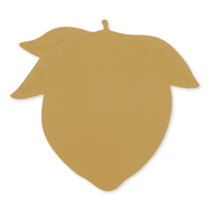 Tapis de bain citron