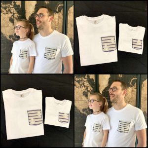 Tee-shirt FAMILLE MARIN
