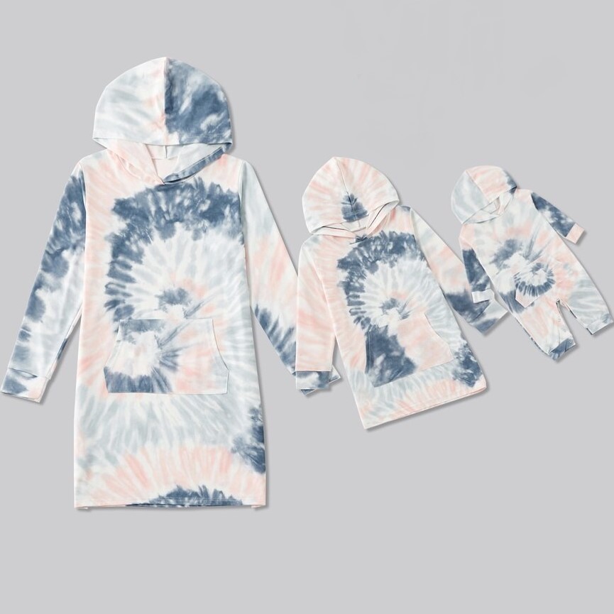 Robe sweat TIE DYE