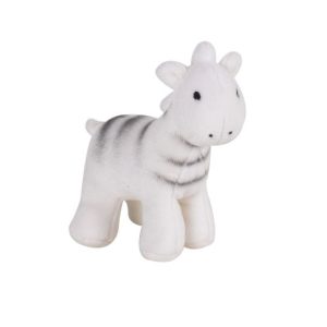 Petite peluche Zèbre en coton bio – Tikiri – 96505A