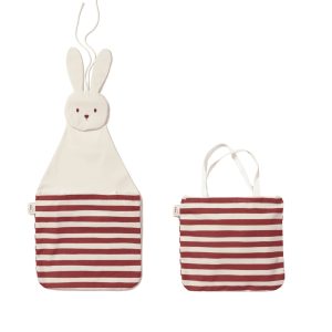 Toto rangement mural & sac – lapin – Play&Go