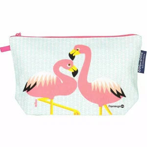 Trousse en coton Bio Flamant Rose – Cop en Pâte