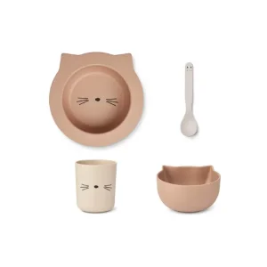 SET REPAS JOANNA | Cat Tuscany rose