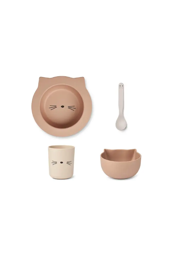 SET REPAS JOANNA | Cat Tuscany rose