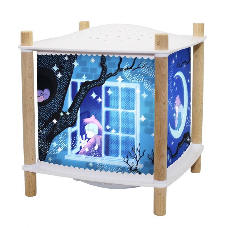 Lanterne ReVOLUTION 2.0 – Le Marchand de Sable – Bluetooth, Musicale, Détection des Pleurs & USB Rechargeable – Image 2