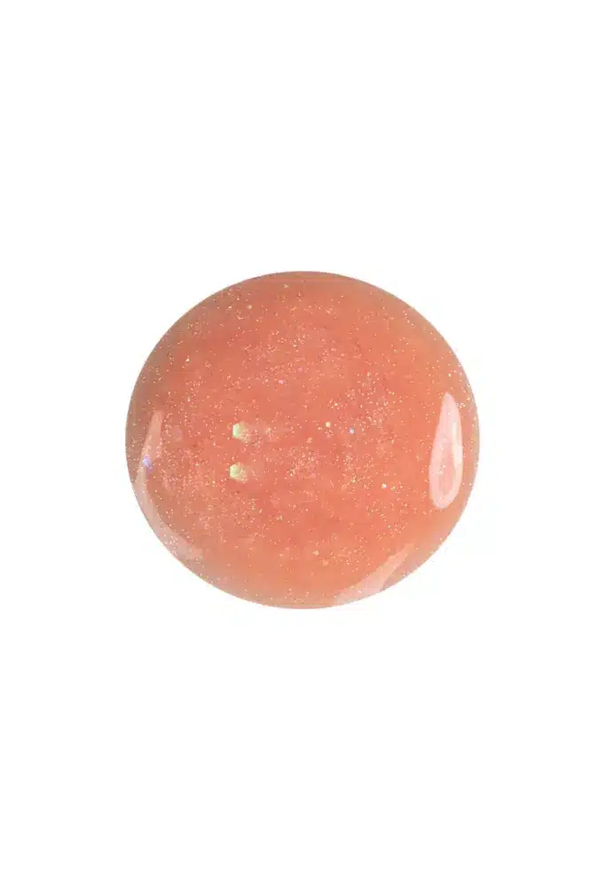 VERNIS A ONGLES | Peach – Pêche pailleté – Image 2