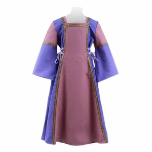Robe médiévale Parme/ lilas 6-8 ans – ST413 – Kalid