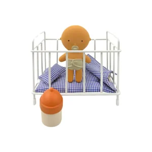 GOMMU POCKET Berceau | Vichy blue