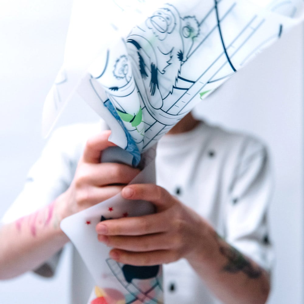 Set en silicone à colorier Jungle Asie du Sud – Image 4