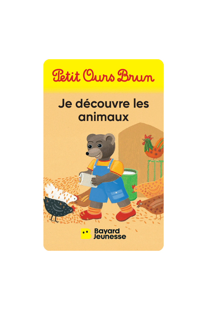 YOTO CARTE A HISTOIRES | Petit ours brun je decouvre les animaux